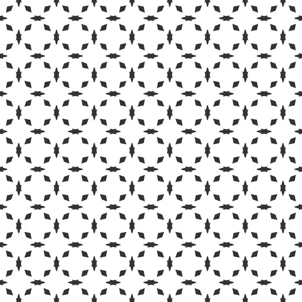Schéma géométrique abstrait sans couture. Répétition géométrique Texture noire et blanche . — Image vectorielle