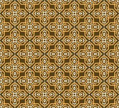 Seamless modeli dekoratif simetri, süsleme tasarlamak vektör 