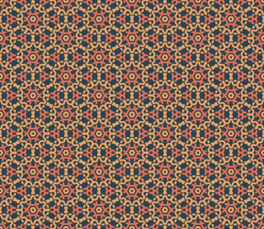 Seamless modeli dekoratif simetri, süsleme tasarlamak vektör 