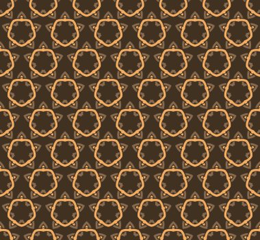 Seamless modeli dekoratif simetri, süsleme tasarlamak vektör 