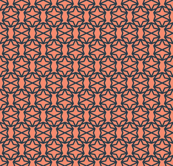 Abstraktní geometrický vzor bezešvé pozadí s liniemi, Ori — Stockový vektor