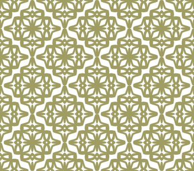 Art deco Dikişsiz desen arka plan, antika şık süsleme, vektör Yinelenen doku