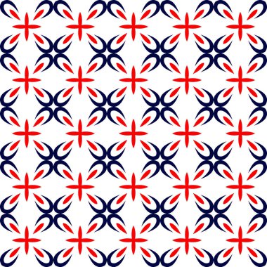 Çiçek Dikişsiz desen vektör, vektör Yinelenen doku arka plan