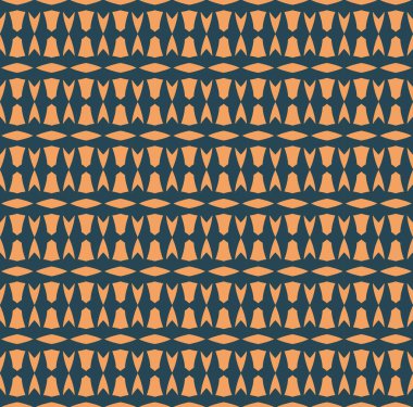 Soyut, dikişsiz süs deseni. Vektör illüstrasyonu.