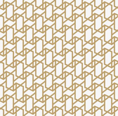 Hatları ile soyut geometrik desen. Sorunsuz vektör backgro