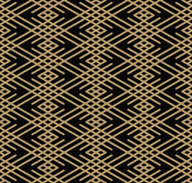 çizgi, modern minimalist tarzı desen arka plan ile geometrik seamless modeli