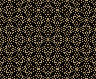 geometrik çizgi süsleme seamless modeli, modern minimalist styl