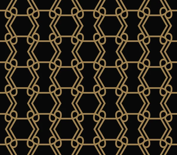 Modern lüks geometrik süsler hatları sorunsuz desenler arka plan ile