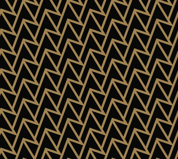 Modernas texturas geométricas de lujo con líneas sin costuras — Vector de stock