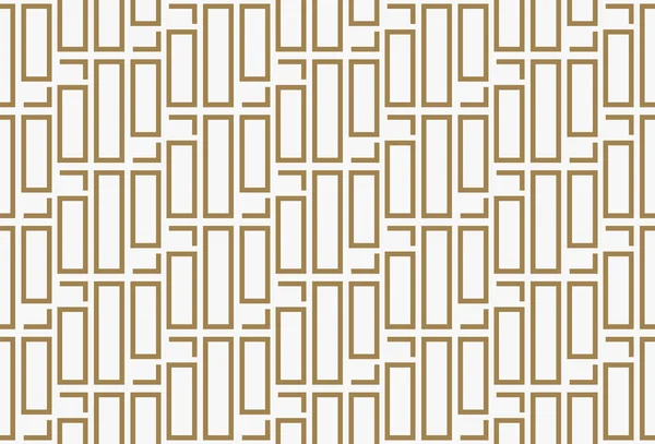 Moderne Luxus stilvolle geometrische Texturen mit Linien nahtlose Muster — Stockvektor
