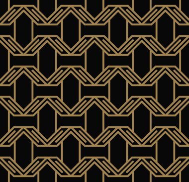 Modern lüks şık geometrik dokular hatları sorunsuz desenleri ile