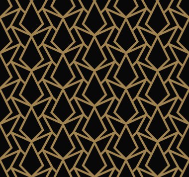 Modern lüks şık geometrik dokular hatları sorunsuz desenleri ile