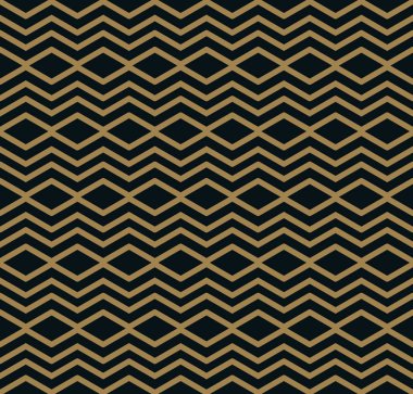 Seamless modeli. Zarif doğrusal süsleme. Geometrik şık arka plan. Yinelenen doku vektör