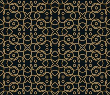 Seamless modeli. Grafik çizgileri süsleme. Çiçek şık arka plan.