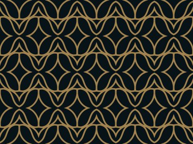 Dikişsiz vektör soyut dalga desen arka plan