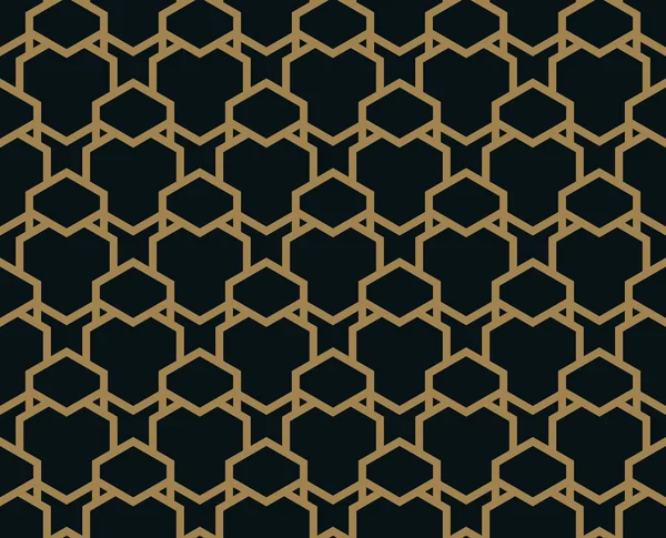 Patrón Sin Costura Vectorial Textura Moderna Elegante Adorno Geométrico Rayas — Vector de stock