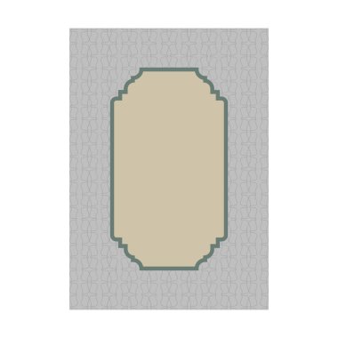 Şablon arkaplan tasarımı, antika tebrik kartı, süslemeli sayfa kapağı, tasarım için süslemeli şablon