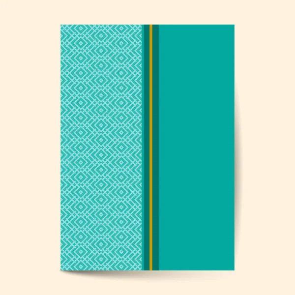 Премиум дизайн обложка страницы, Финансовый годовой отчет для бизнес-шаблон макета брошюры . — стоковый вектор