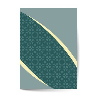 Lüks Premium menü tasarımı, İş broşürü tasarım şablonu, Flyer Design veya Broşür reklamcılığı için Mali Yıllık Raporu