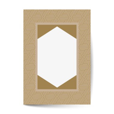 Flyer kitap tasarımı ya da menü şablonu için lüks Premium kapak sayfası tasarımı