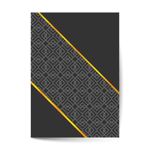 Luxus-Premium-Design-Titelseite, Finanzbericht für Business-Broschüre-Layout-Design-Vorlage. — Stockvektor