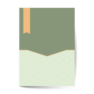 Minimum lüks kapak tasarımı menü, davetiye kartı, pankart tasarım vektörü için desen elemanı ile