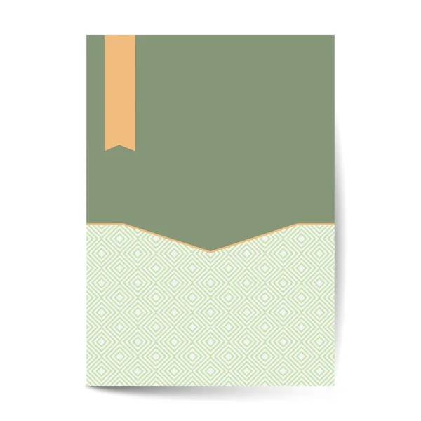 Diseño de cubierta de lujo mínimo con elemento patrón para menú, tarjeta de invitación, vector de diseño de libro de banner — Archivo Imágenes Vectoriales