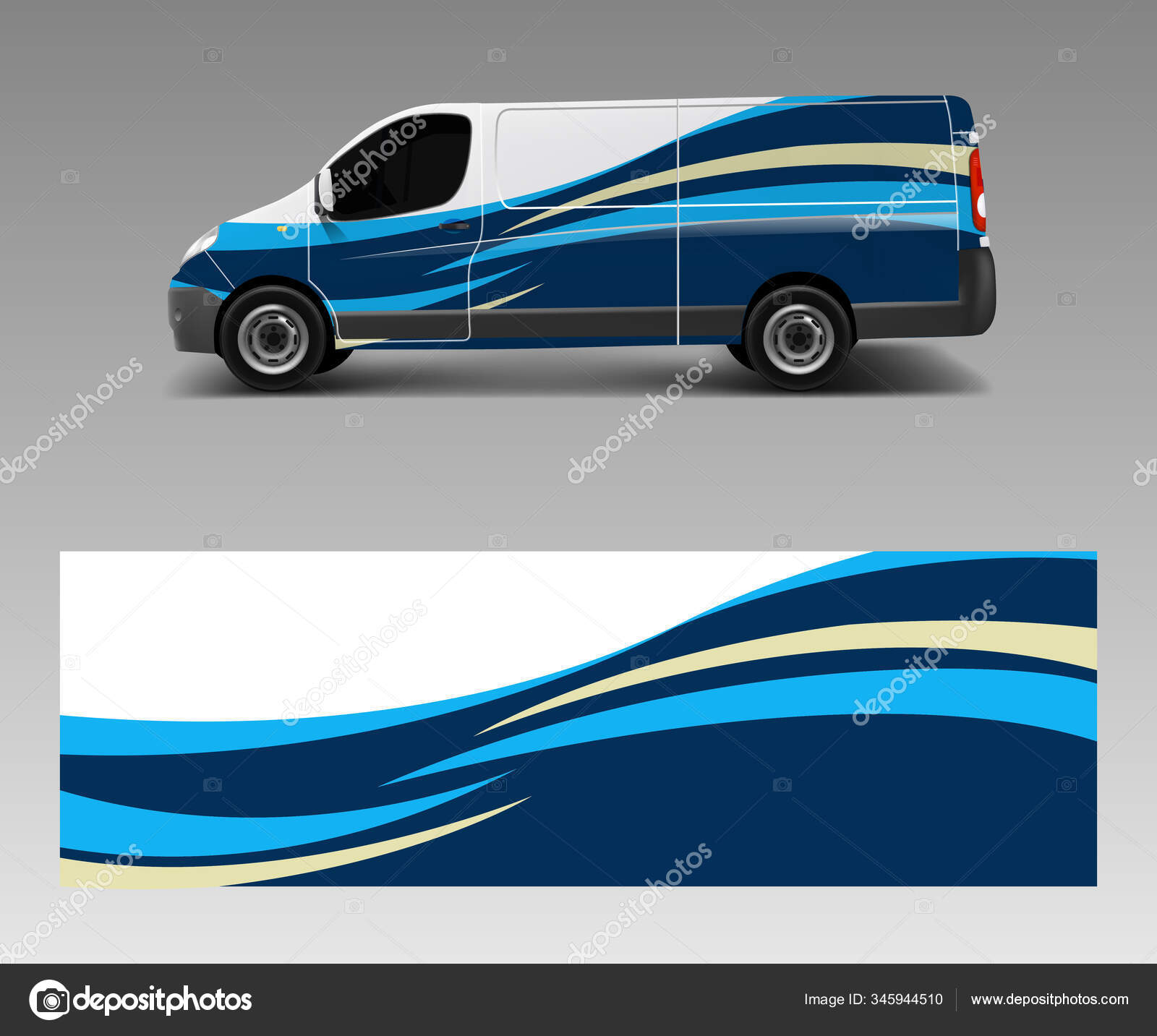 van-wrap-design-template-vector-wave-shapes-decal-wrap-sticker-stock