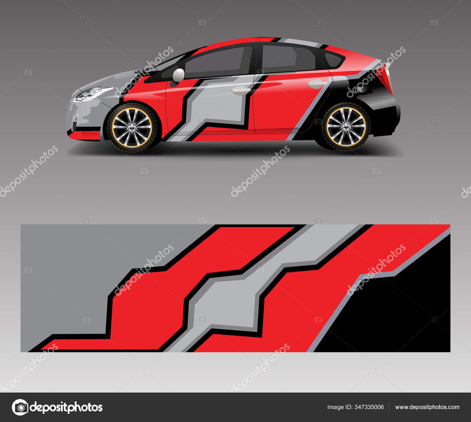 Car Decal Wrap Design Vector Wave Element Graphic Abstract Wave Stock Vector C Oriu007 347335006 - waves art roblox id decal