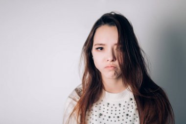 Deli kadın portresi