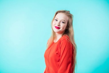 genç kadın portre Studio