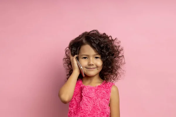 stock image Portrait of a happy little girl