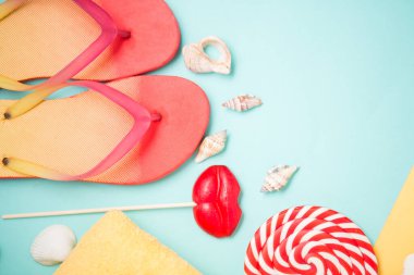 Seyahat turizmi nesneleri, tatil konsepti