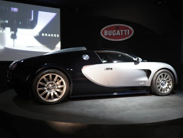 Mulhouse France August 2018 Side Bugatti Veyron Produced 2005 2015 — Stock Photo, Image