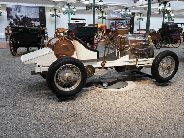 Bugatti Biplace Sport Type 16 Grand Prix producido en 1912 1914 en la ciudad europea de Mulhouse, Francia — Foto de Stock