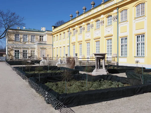 Warsaw Poland March 2019 Park Wing Palace King Jan Iii — Foto Stock