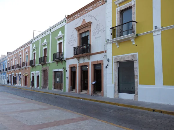 San Francisco Campeche Mexico February 2018 Beauty Street View Colonial — Foto de Stock