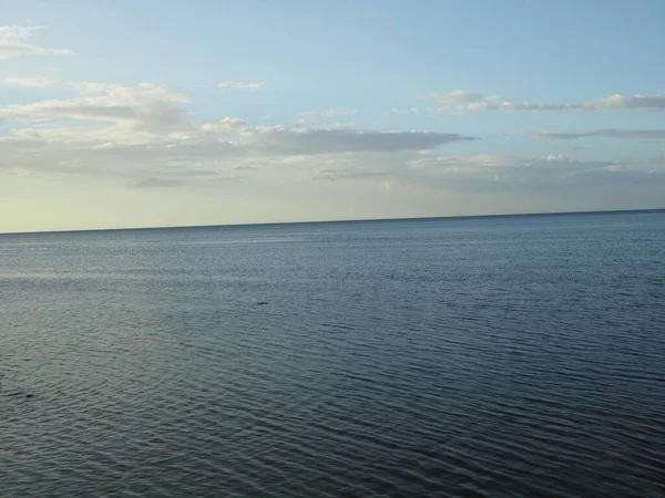 Seascape Bay Campeche City State Tabasco Mexico Pacific Ocean Clear — Fotografia de Stock