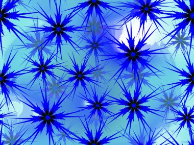 Kar taneleriyle soyut, kusursuz Noel arkaplanı.