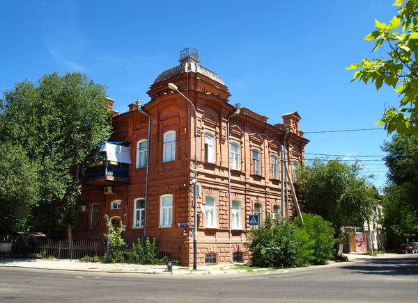 Old House City Astrakhan Russia — Stock Photo, Image