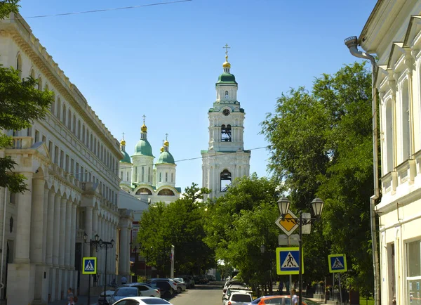 Vista Kremlin Rua Sovets — Fotografia de Stock