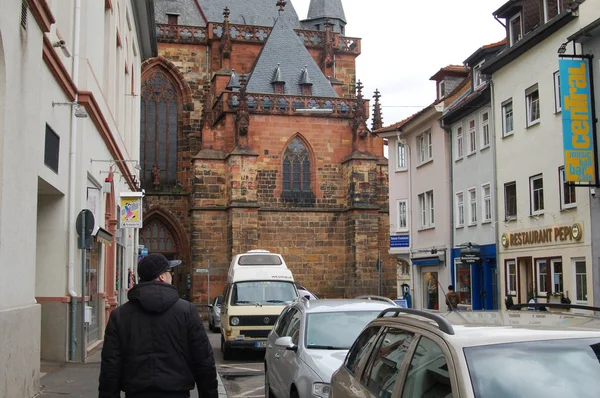 Un viaje a Alemania, calorías alemanas. Identidad de pueblo pequeño . —  Fotos de Stock