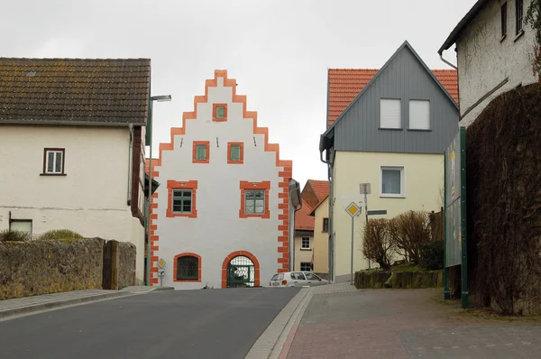 Almanya, Alman kalori bir seyahat. Küçük kasaba kimlik. — Stok fotoğraf