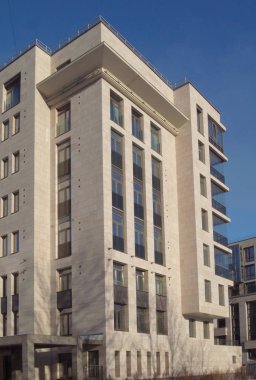 Modern mimarisi, yeni bir yerleşim alanı.