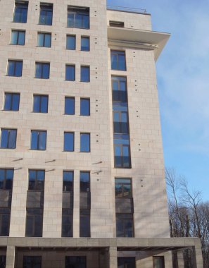 Modern mimarisi, yeni bir yerleşim alanı.