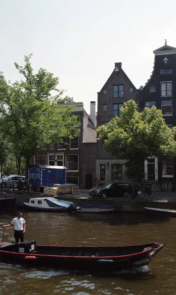 Amsterdam gezisi. — Stok fotoğraf