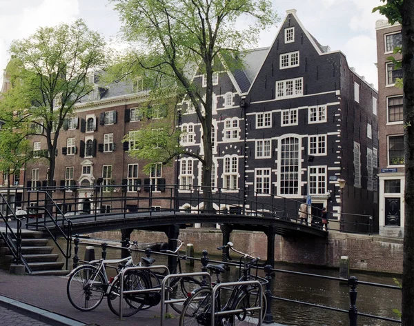 Поїздки в Амстердам. — стокове фото