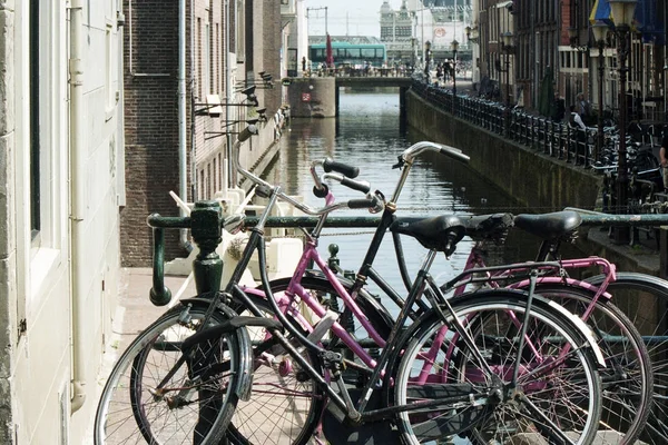 A trip to Amsterdam. — Stock Photo, Image