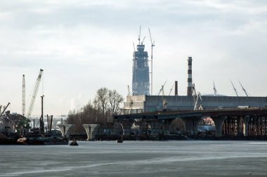 Şehir Sanayi Peyzaj.