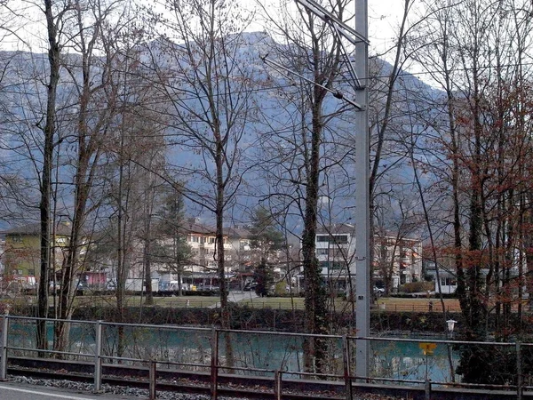 Nasza podróż do Interlaken, — Zdjęcie stockowe